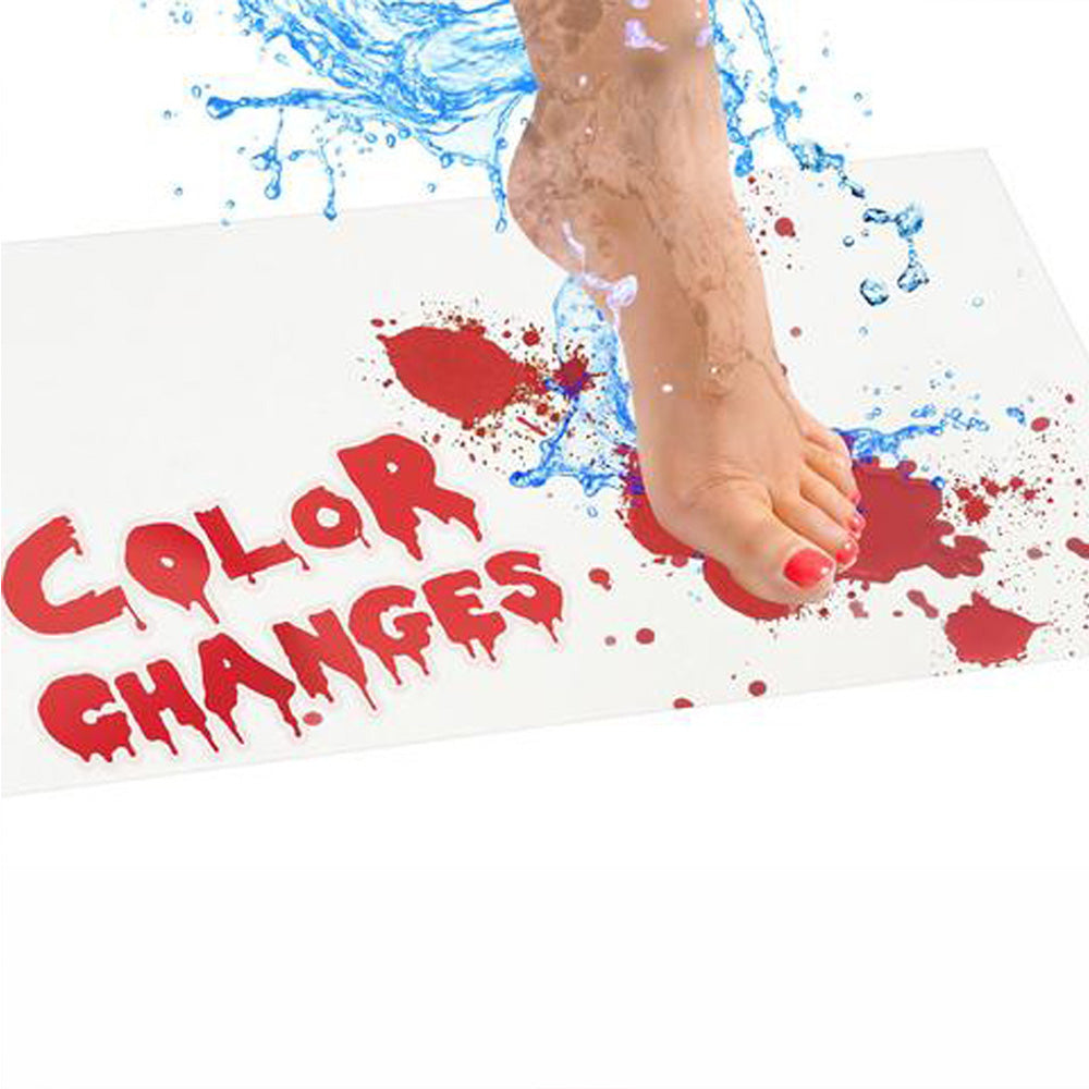 Color Changing Quality Doormat Blood Novelty Bathroom Mat