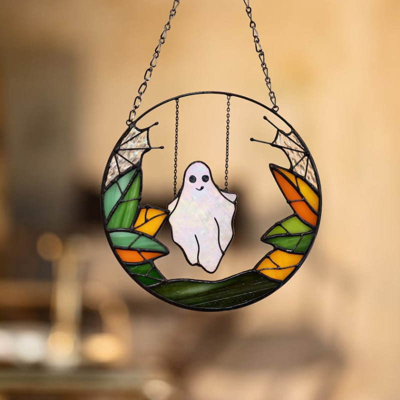 Fashion Halloween Color Metal Pendant